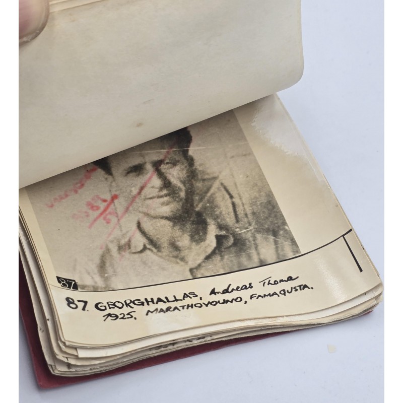 WANTED MEN OF CYPRUS 1958 EOKA FIGHTERS POCKET BOOKLET ANTIQUES & OTHER COLLECTIBLES