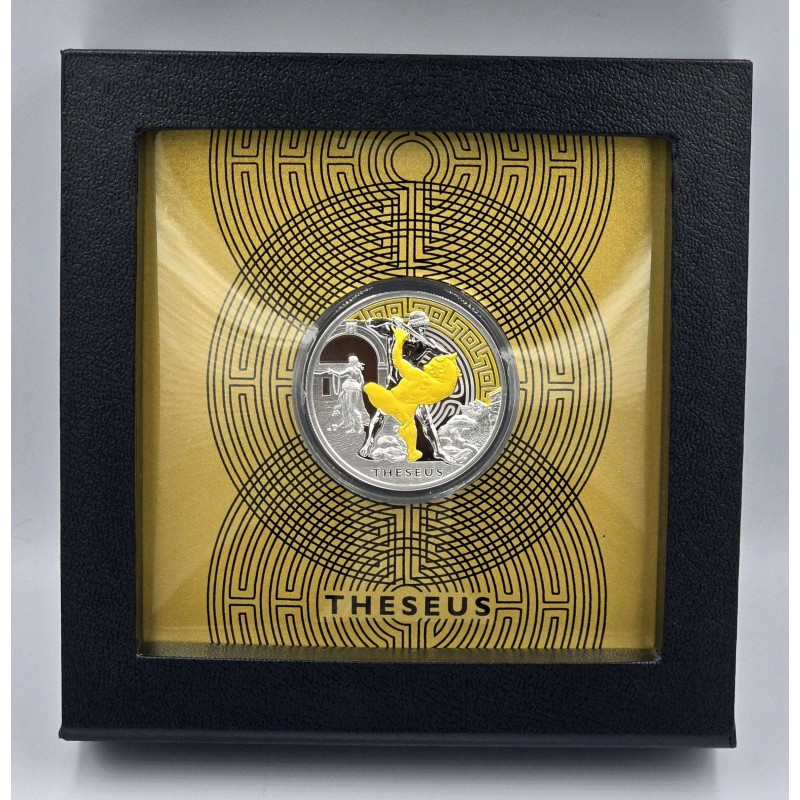 Niue 2024 THESEUS and Minotaur 1oz Silver Proof Coin GOLD AND SILVER BULLION