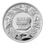 Great Engravers - Waterloo Medal 2 Oz UK silver proof Coin 2024 GOLD AND SILVER BULLION