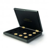 VOLTERRA coin case for 12 Gold sovereigns in capsules