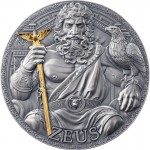 ZEUS Great Greek Mythology 3 Oz Silver Coin Cameroon 2025 GOLD AND SILVER BULLION