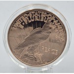 1 oz 999 Peace Dollar 1921 Fine Copper Round coin GOLD AND SILVER BULLION