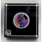Tuvalu 2025 Jimi Hendrix Silver 1oz .999 Proof Colored Coin GOLD AND SILVER BULLION