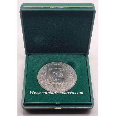 CYPRUS 1986 POUND MOUFLON WWF UNC COIN IN BOX