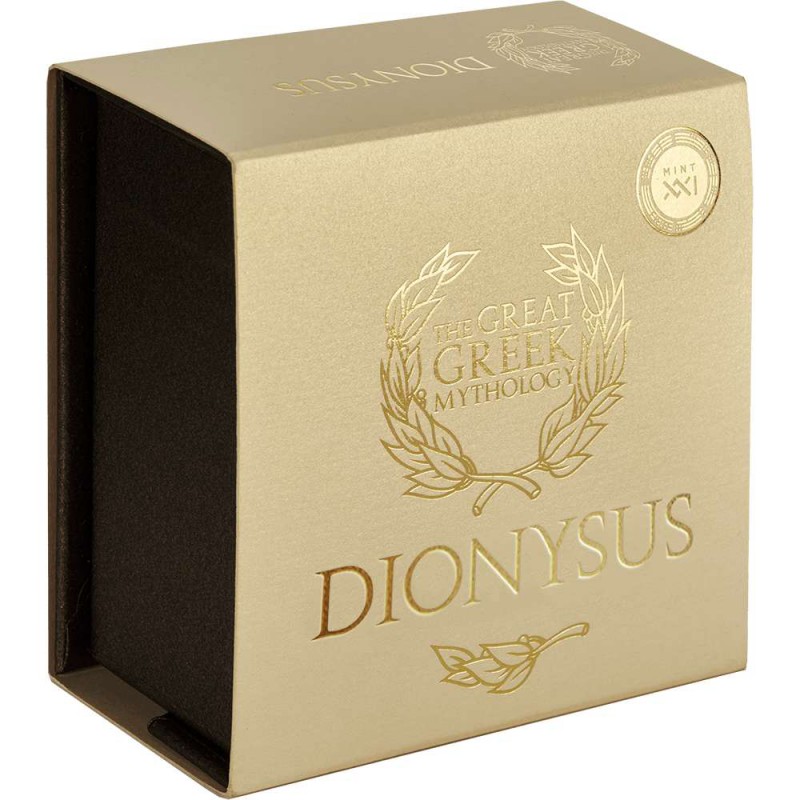 Dionysus Greek Mythology 1 Oz Silver Coin Cameroon 2024 GOLD AND SILVER BULLION