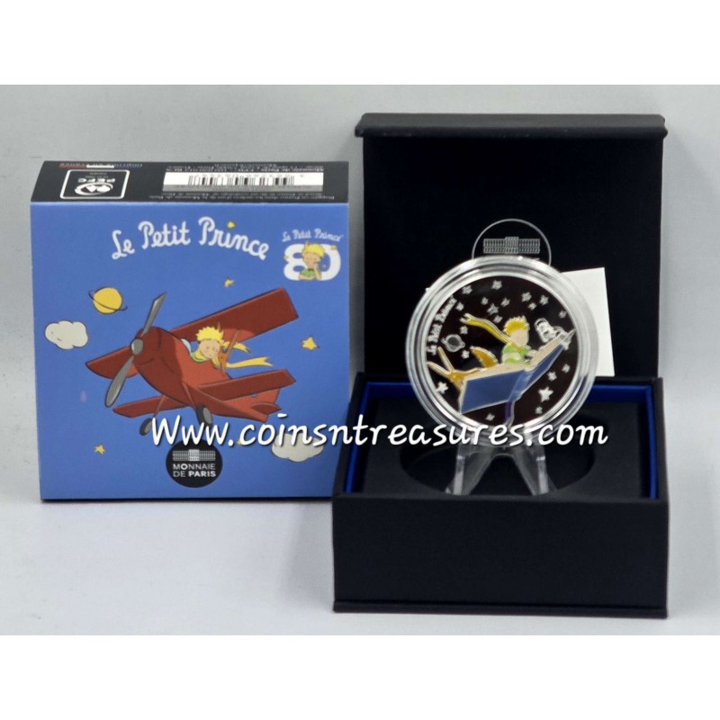 France The Little Prince Book 10€ silver coins 2026 WORLD COINS