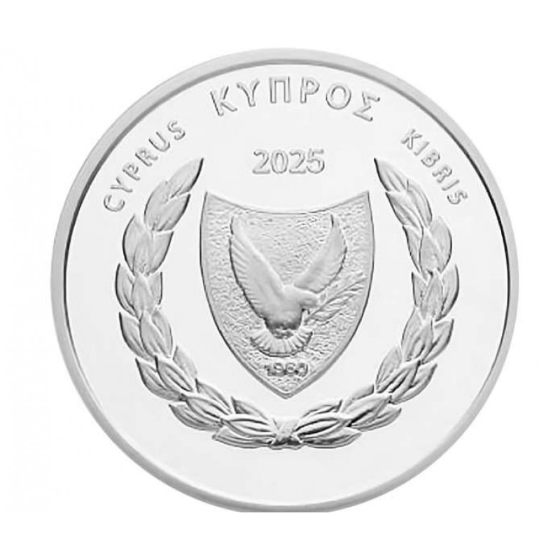 Cyprus 2025 Silver Proof coin 70 Years EOKA Anniversary WORLD COINS