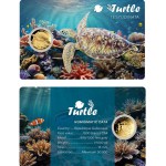 Ocean Fish collection 1/1000 Oz .999 Gold 5 coin cards in Album GOLD AND SILVER BULLION