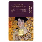 Gustav Klimt Adele 1/1000 Oz Gold Coin 3000 Francs Chad 2024 GOLD AND SILVER BULLION
