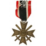 Germany Third Reich 1939 WWII military Battle merit cross medal second class With Ribbon ANTIQUES & OTHER COLLECTIBLES