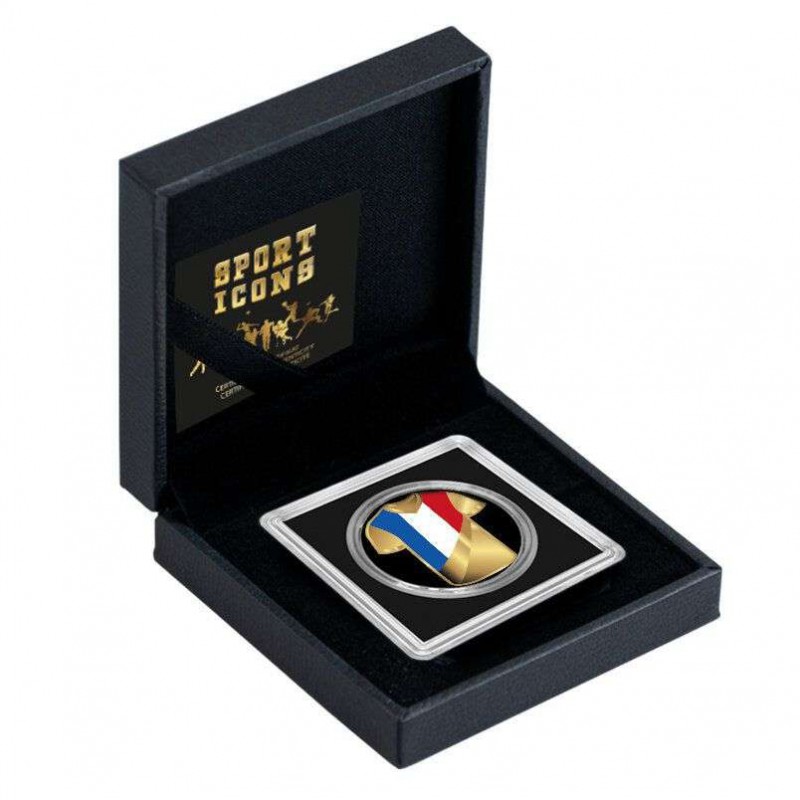 France Golden Football Jersey 1/1000 Oz Gold Coin GOLD AND SILVER BULLION
