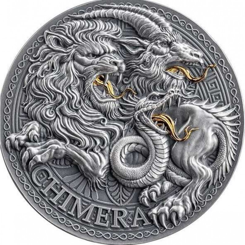 Chimera Greek Mythology 1 Oz Silver Coin Cameroon 2025 GOLD AND SILVER BULLION