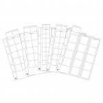 Optima Black F Coin Album binder incl. slipcase and Pages up to 42mm ACCESSORIES & SUPPLIES