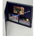 Coca Cola Christmas 1/1000 Oz .999 Gold 3 coin cards Album GOLD AND SILVER BULLION