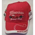 Monaco Grand Prix Hat Cap Red F1 Fans Team Junior World Champion ANTIQUES & OTHER COLLECTIBLES