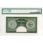 CYPRUS 5 POUNDS 1956 QUEEN ELIZABETH QEII PMG 53 p36a RARE WORLD BANKNOTES
