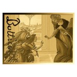 Botticelli Cestello Annunciation 1/1000 Oz Gold Coin 3000 Francs Chad 2024 GOLD AND SILVER BULLION