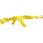 AK-47 Shaped 1/1000 Oz Gold Coin AK 47 Liberia 2026 GOLD AND SILVER BULLION