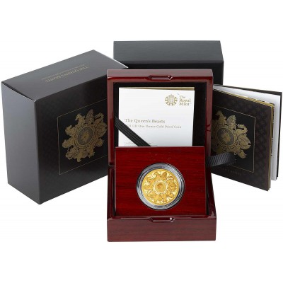 UK ENGLAND 2021 Queen's Beasts Completer 1 Ounce Gold Proof