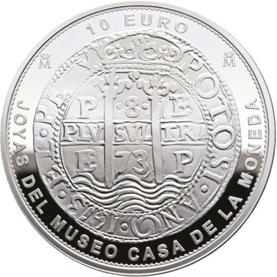Jewels of Museum 1673 Carlos II Potosí Spain silver Proof coin 2025