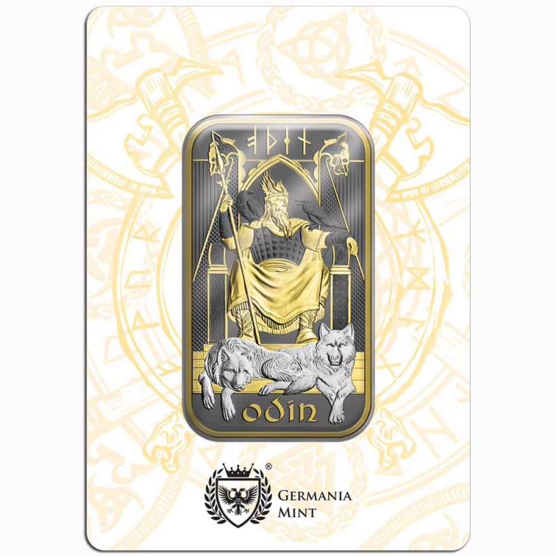 NORSE GODS – ODIN THOR LOKI 3 x 1oz Silver Bars Special Edition GOLD AND SILVER BULLION