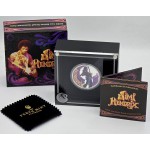 Tuvalu 2025 Jimi Hendrix Silver 1oz .999 Proof Colored Coin GOLD AND SILVER BULLION
