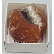 Orange Carnelian Gem Mineral crystal stone from India