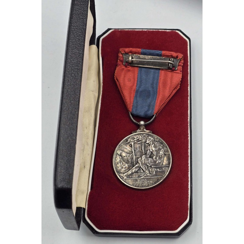 Great Britain Imperial Silver Service Medal 1938 ANTIQUES & OTHER COLLECTIBLES