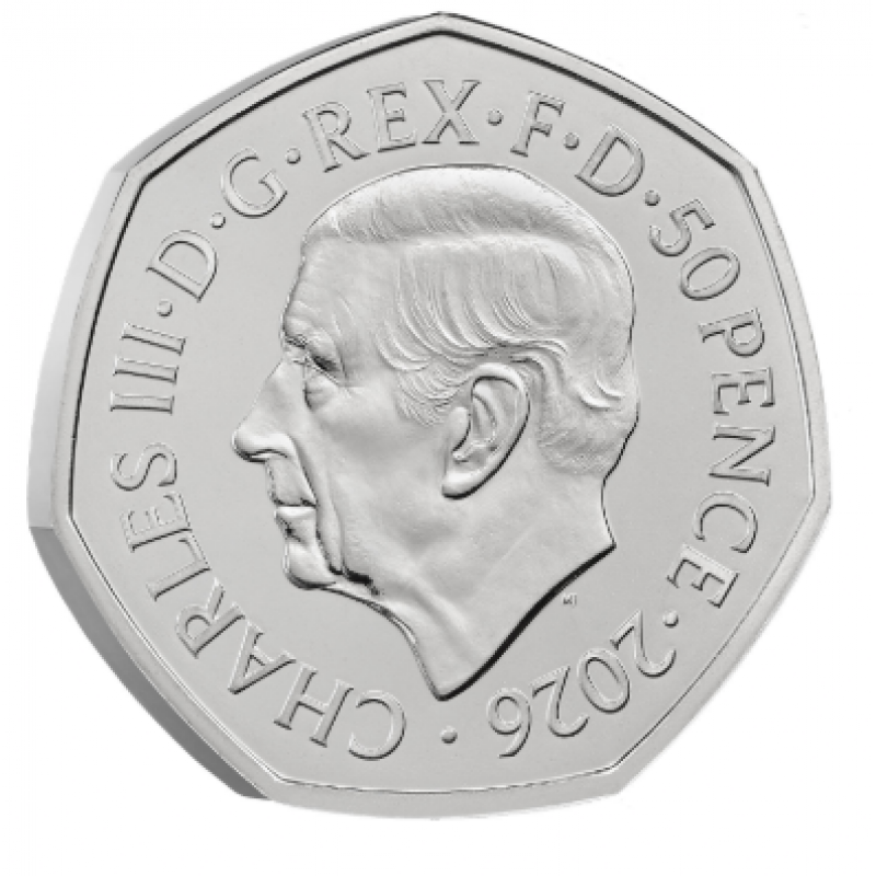 Winnie the Pooh Loyalty 2026 UK 50p BU Coin in Blister WORLD COINS