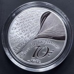 France 2025 Jules Verne Journey to the Center of the earth Proof Silver Coin WORLD COINS