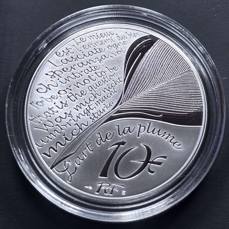 France 2025 Jules Verne Journey to the Center of the earth Proof Silver Coin WORLD COINS