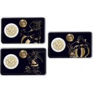 FRANCE 2 euro 2019 ASTERIX OBELIX INTERFIX Commemorative SET in official Coin cards