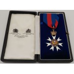 GREAT BRITAIN British Medal: Order of St Michael & St George Companion silver & enamel cased ANTIQUES & OTHER COLLECTIBLES