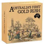 Australia's First Gold Rush 2026 1oz Silver Proof Gilded Coin GOLD AND SILVER BULLION