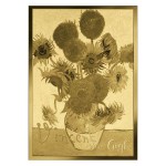 Van Gogh Sunflowers 1/1000 Oz Gold .999 Coin Chad GOLD AND SILVER BULLION