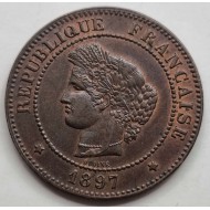 FRANCE 5 Centimes 1897 A coin