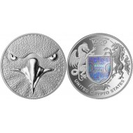 EAGLE 1 Oz Silver Coin United Crypto States 2026 Proof