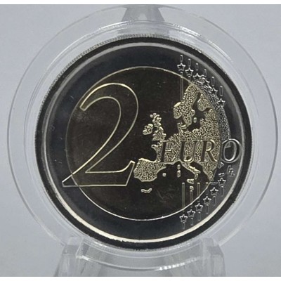 Italy 2 Euro coin St. Francis of Assisi 2026 UNC Coin in capsule