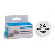 Leuchtturm Coin capsules for coins Ø 24 mm pack of 10