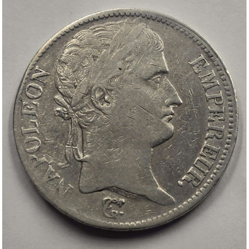 France Napoleon Bonaparte Silver 5 Francs coin 1812 Q WORLD COINS