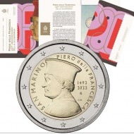 San Marino 2022 Piero Della Francesca in Coin Card