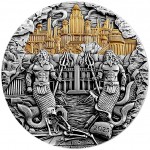 Atlantis 5 oz Samoa Silver antique finish coin 10 Dollar 2025 GOLD AND SILVER BULLION