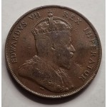 CYPRUS 1 PIASTRES 1908 KING EDWARD COIN IN VF CONDITION WORLD COINS