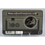 Finland 2 euro 2026 100 years Yle Broadcasting radio Coin card WORLD COINS