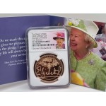 UK Great Britain 2022 Gold Proof Five Pounds THE QUEEN'S REIGN NGC PF70 ULTRA CAMEO WORLD COINS