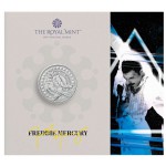 Freddy Mercury 2025 UK £5 Brilliant Uncirculated Coin in Blister WORLD COINS