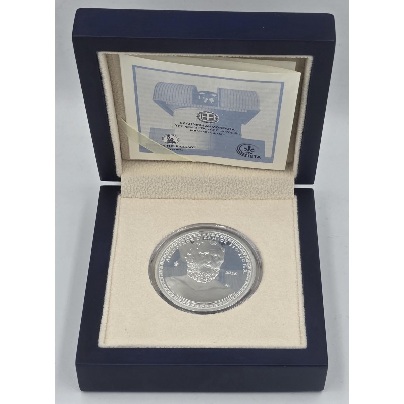 GREECE 2026 Mathematicians ARISTARCHOS OF SAMOS SILVER PROOF COIN WORLD COINS