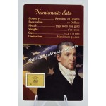Presidents of the USA James Monroe 1/1000 Oz Gold Coin GOLD AND SILVER BULLION