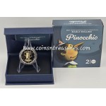 Italy 2 Euro coin Pinocchio 2026 Proof BE WORLD COINS