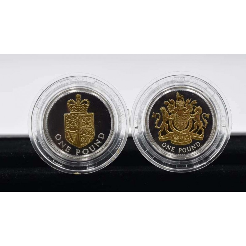 UK 2008 £1 Silver Proof 25th Anniversary 14 Coin Set Collection by Royal mint SPECIAL OFFERS